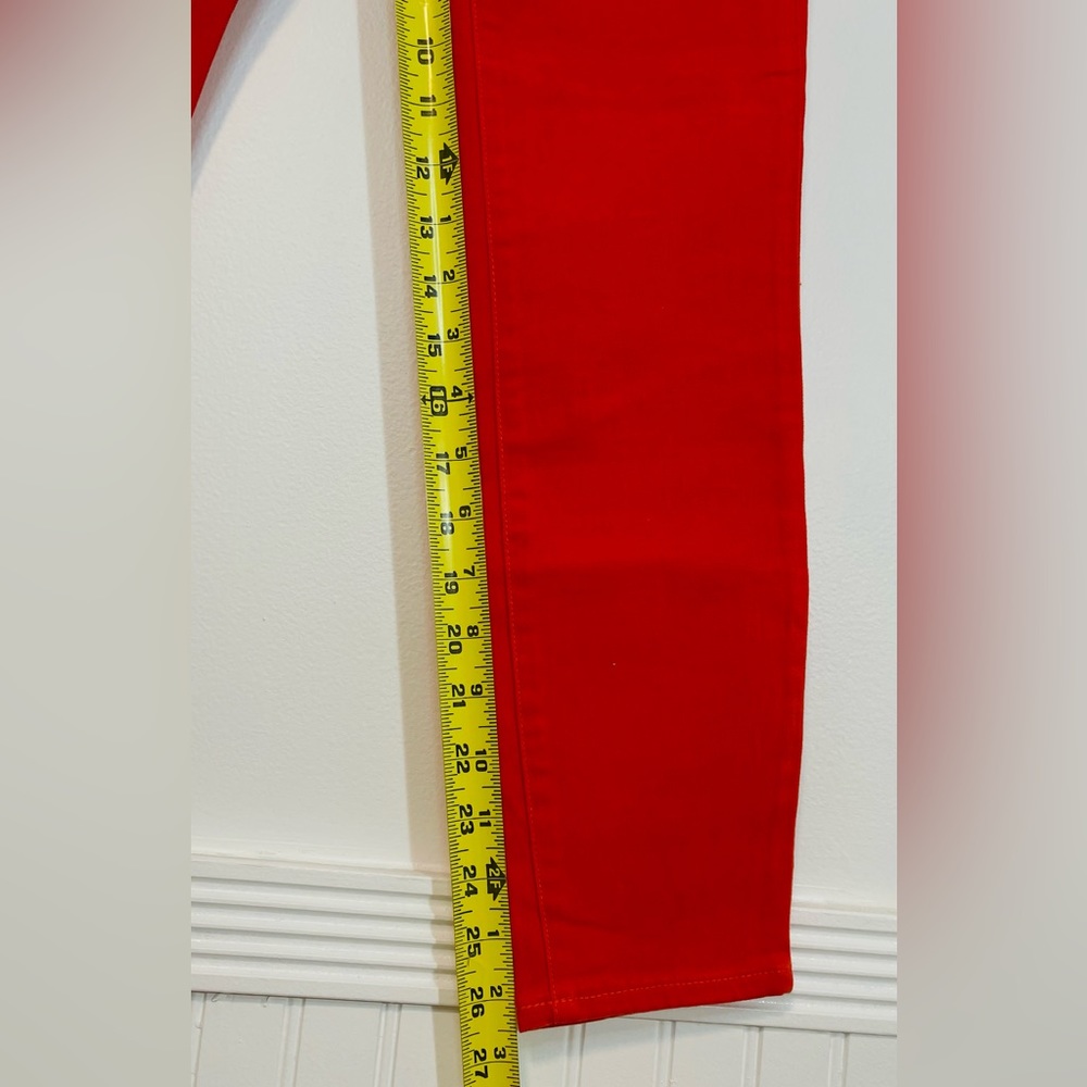 J.Crew red size 25 jeans - Picture 4 of 7